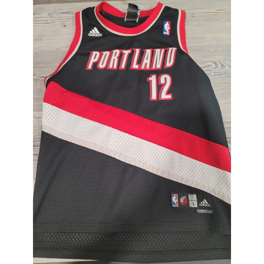 portland trail blazers jerseys stitched adidas NBA Aldridge #12 Youth Large